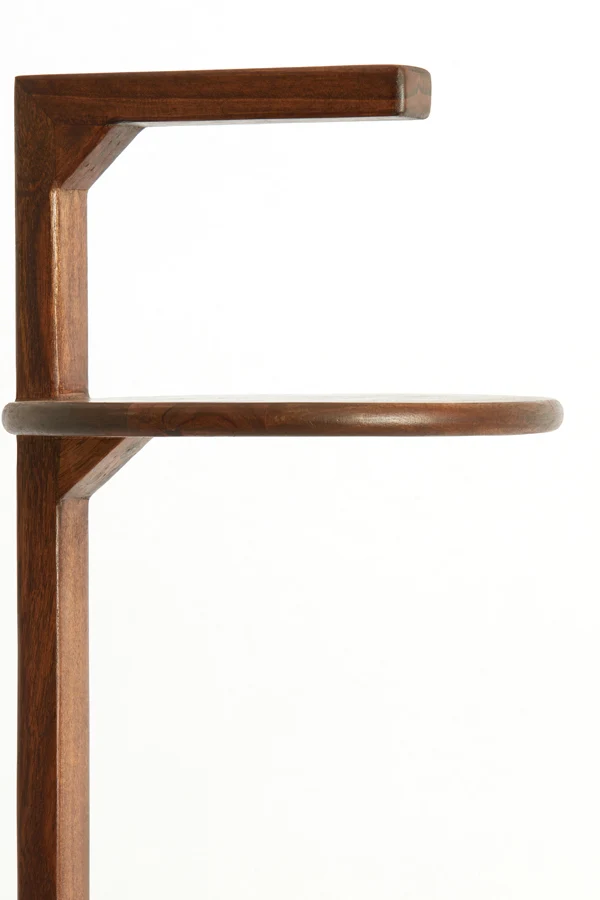 Side table 26x77 cm DELMINO acacia wood brown
