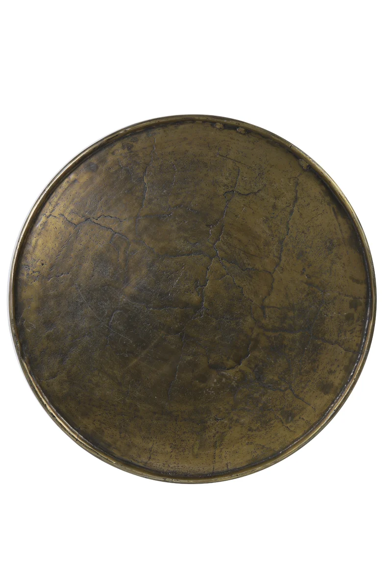 Side table 67,5x37 cm BABINA antique bronze