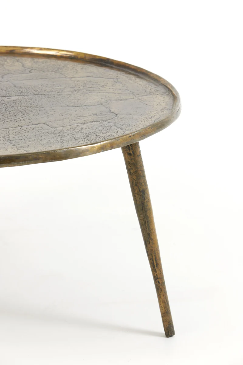 Side table 67,5x37 cm BABINA antique bronze