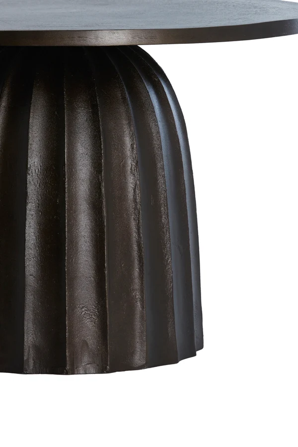 Side table 60x38 cm VEGLIA matt dark brown