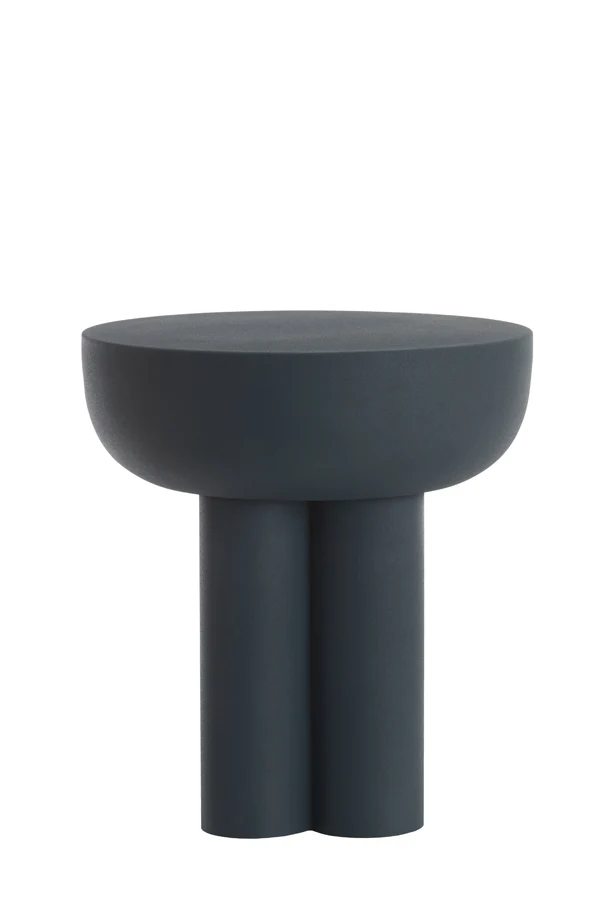 Side table 46x50 cm MIKOLA matt dark blue