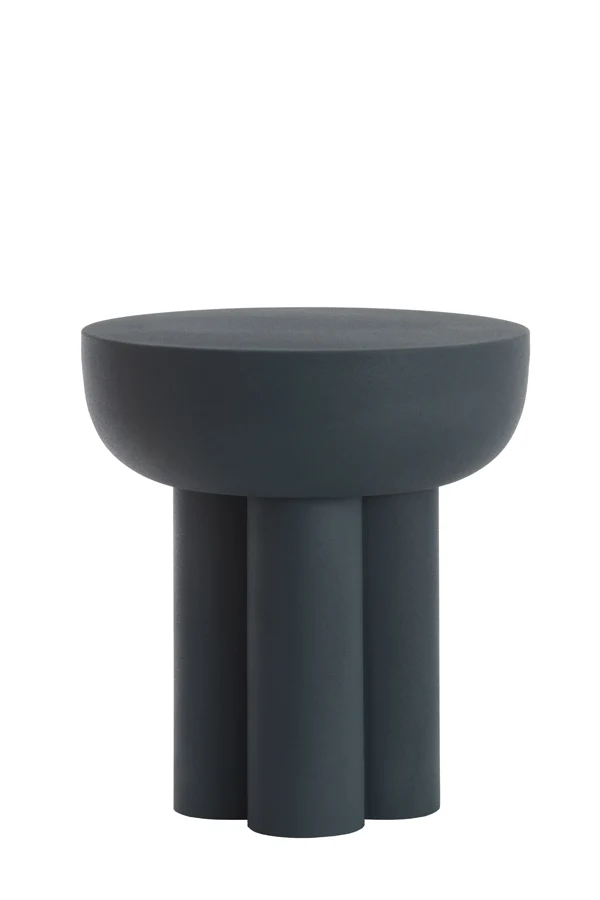 Side table 46x50 cm MIKOLA matt dark blue