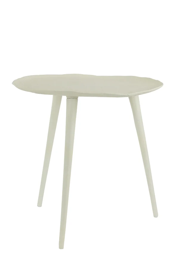 Side table 46x44 cm ASARPAI cream