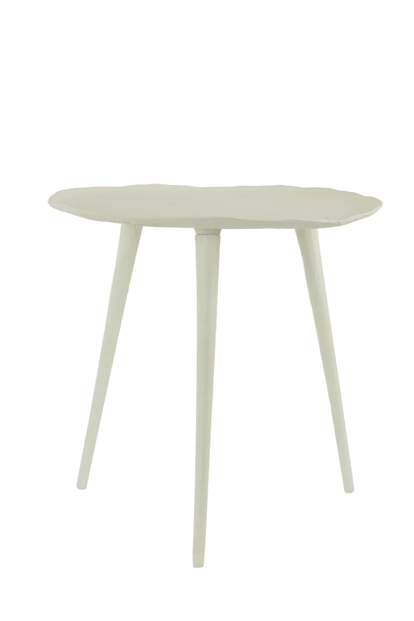 Side table 46x44 cm ASARPAI cream