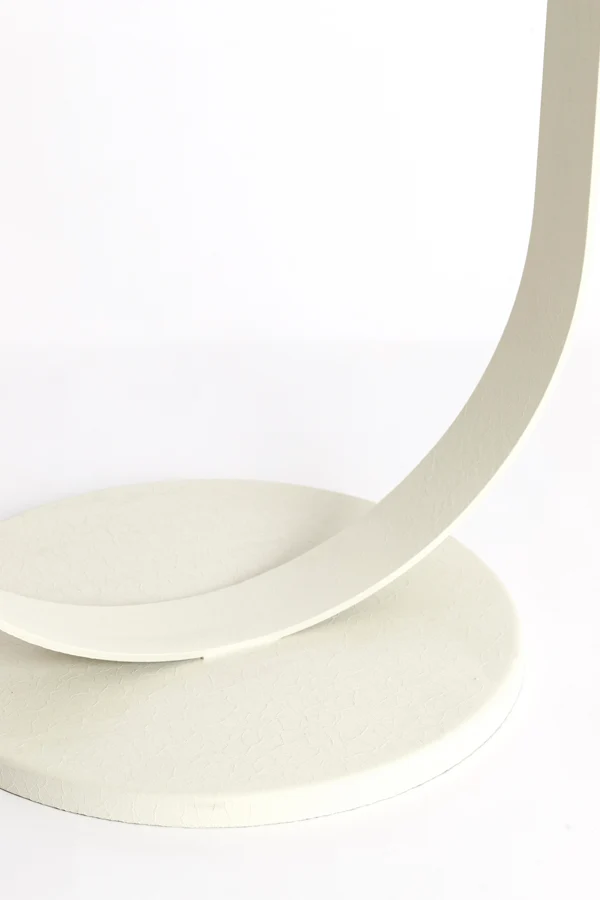 Side table 45x65,5 cm TRIANA matt cream