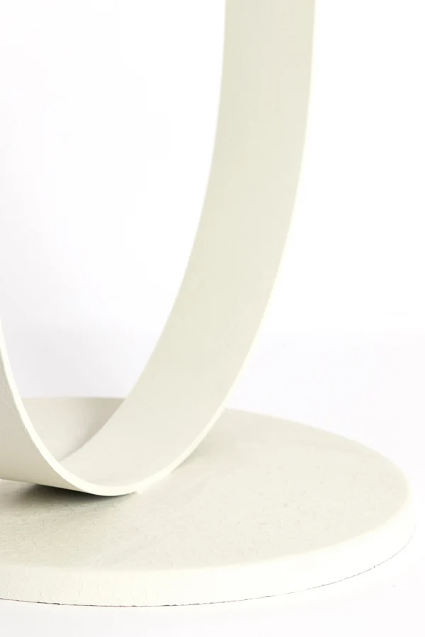 Side table 45x65,5 cm TRIANA matt cream