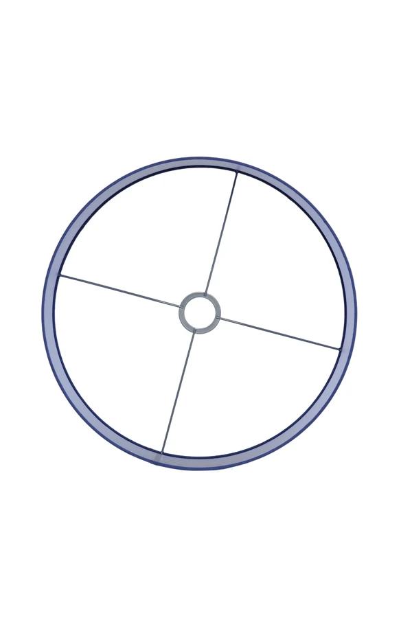 Shade cylinder 40-40-30 cm PARADOX blue