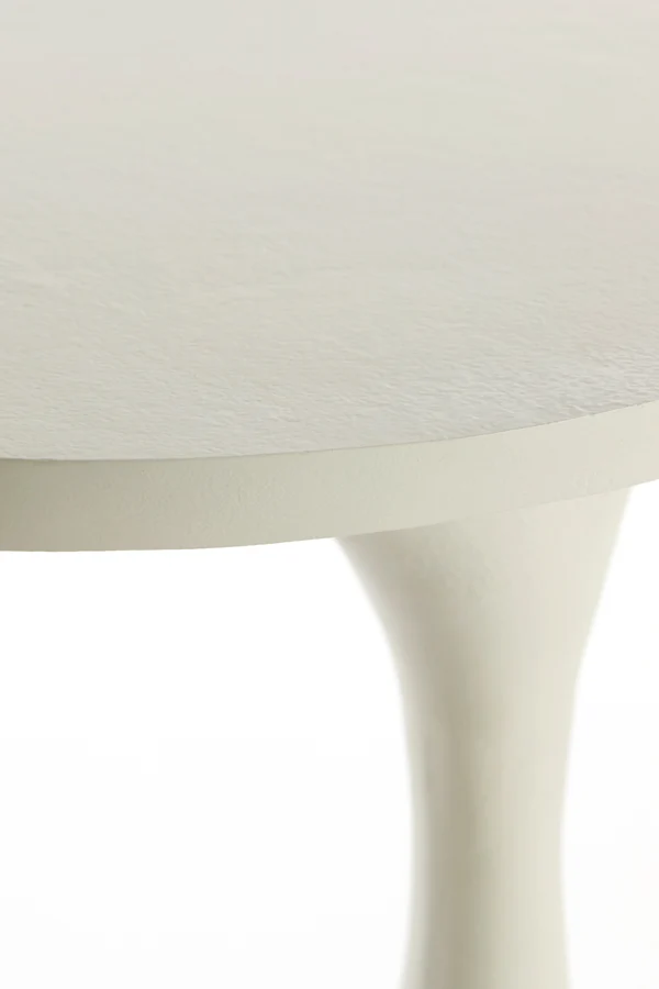 Side table 40x33x55 cm MACAU matt cream