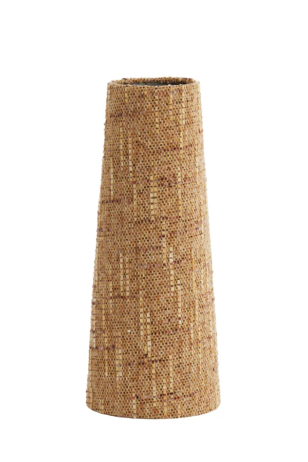 Shade round conical 19-12,5-46,5 cm OSIRE terra-brown