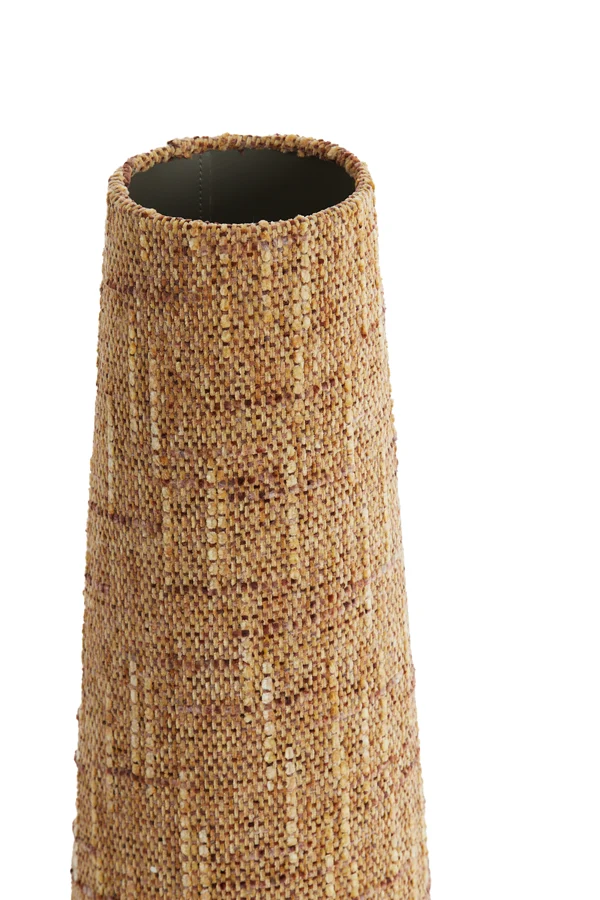 Shade round conical 19-12,5-46,5 cm OSIRE terra-brown