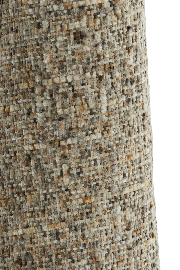 Shade round conical 19-12,5-46,5 cm OSIRE grey-brown