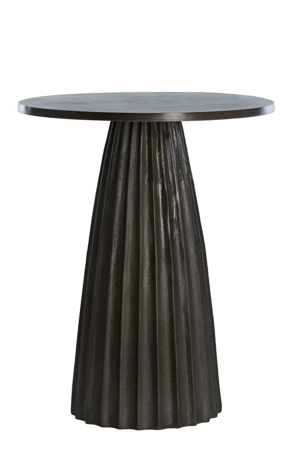 Side table 45x56 cm VEGLIA matt dark brown