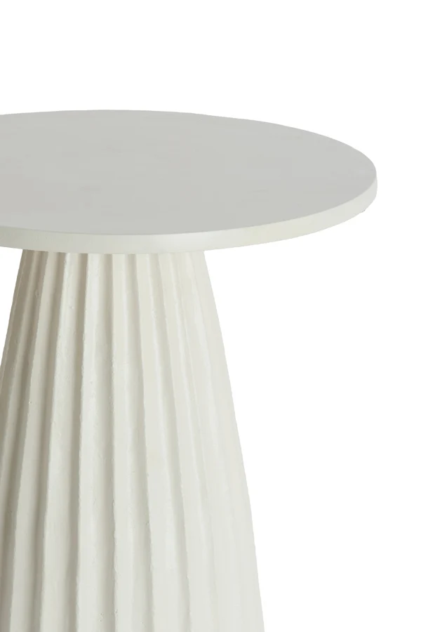 Side table 45x56 cm VEGLIA cream