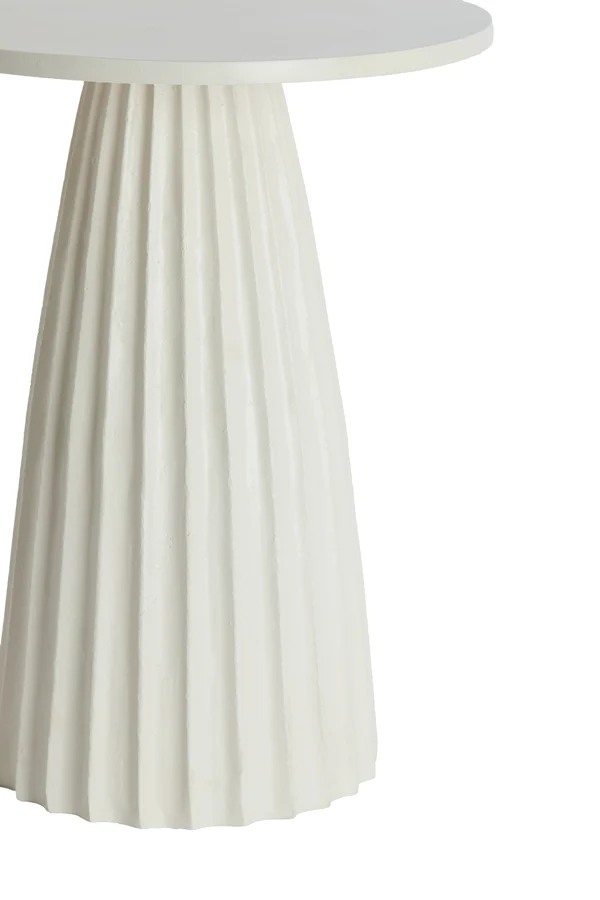 Side table 45x56 cm VEGLIA cream
