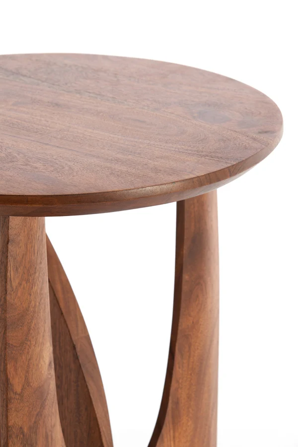 Side table 45x50 cm DJAVANO acacia wood brown
