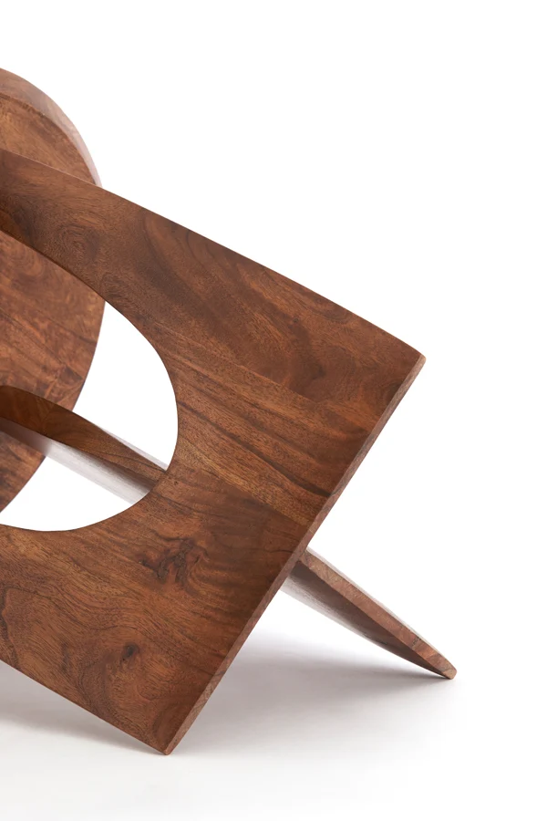Side table 45x50 cm DJAVANO acacia wood brown
