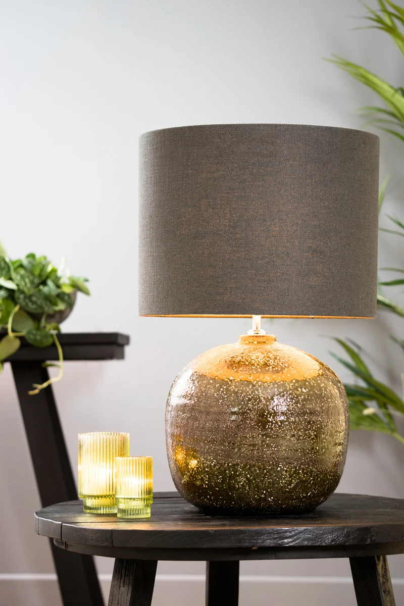 Shade cylinder 40-40-30 cm LIVIGNO anthracite