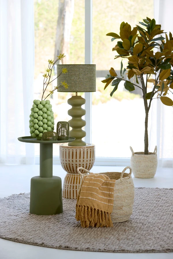 Side table 39x52 cm MILAKI green