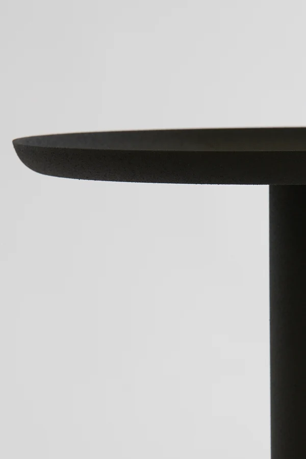 Side table 39x52 cm MILAKI black