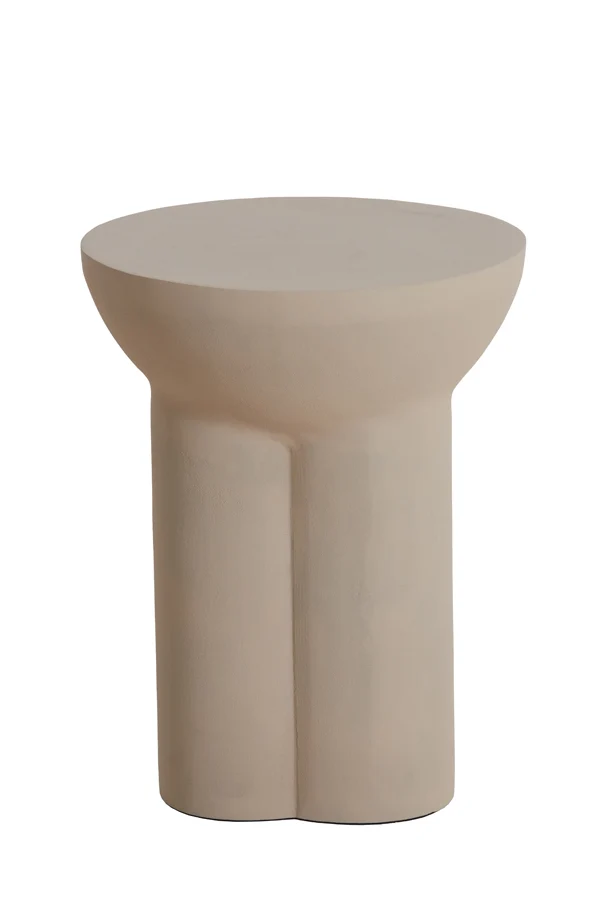 Side table 39x50 cm POLINNA matt sand
