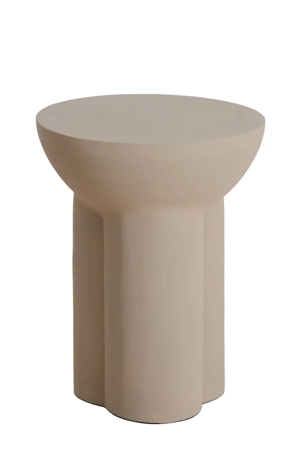 Side table 39x50 cm POLINNA matt sand