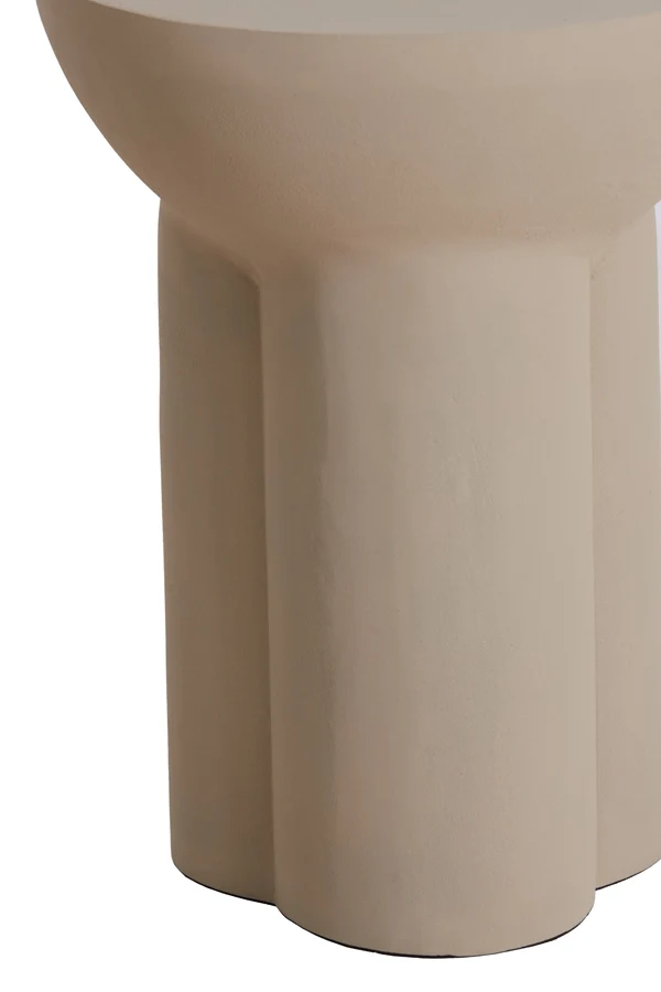 Side table 39x50 cm POLINNA matt sand