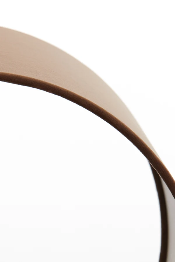 Shade cylinder 30-30-21 cm VELOURS chocolate brown