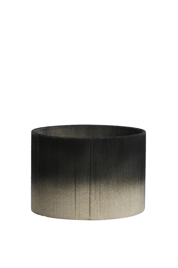 Shade cylinder 30-30-21 cm TOSSA black-cream
