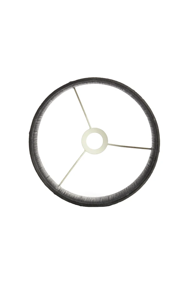 Shade cylinder 30-30-21 cm TOSSA black-cream
