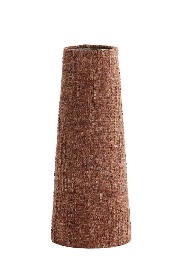 Shade round conical 19-12,5-46,5 cm OSIRE burgundy
