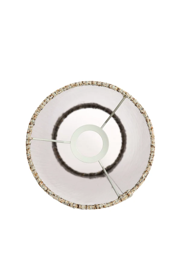 Shade round conical 19-12,5-46,5 cm OKAVI light brown