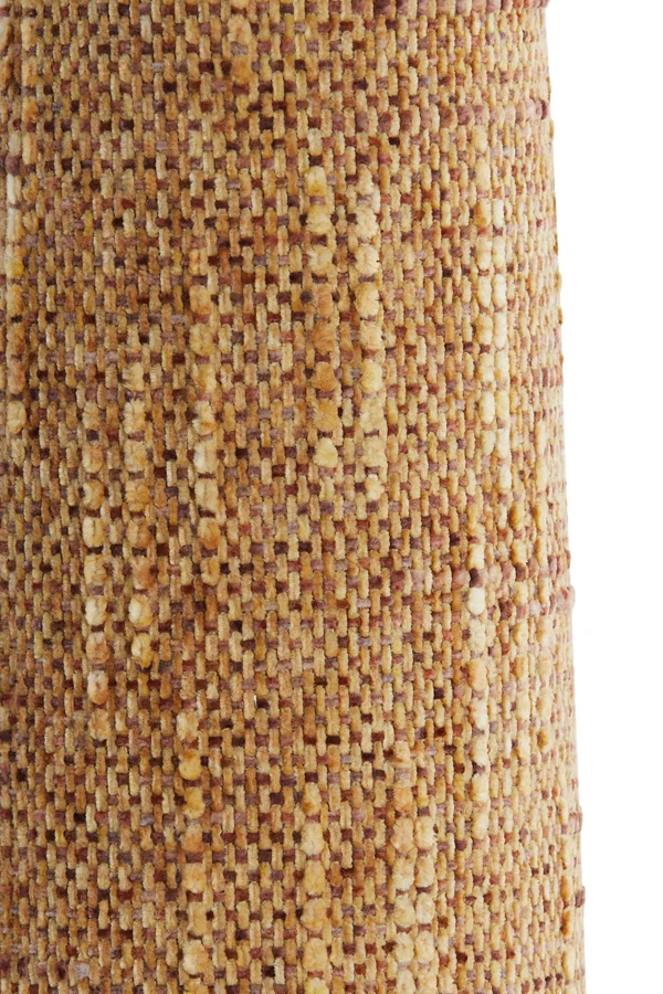 Shade round conical 15-10,5-37,5 cm OSIRE terra-brown