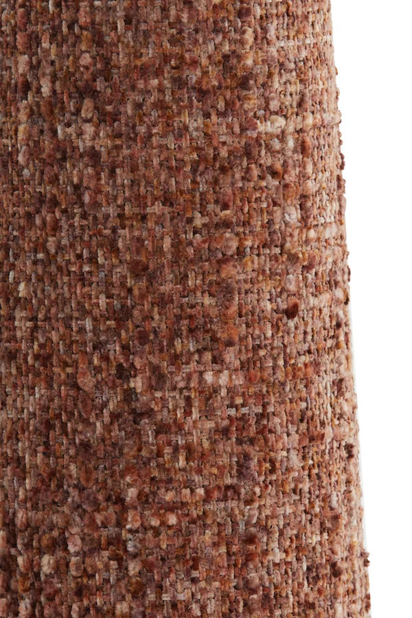 Shade round conical 15-10,5-37,5 cm OSIRE burgundy