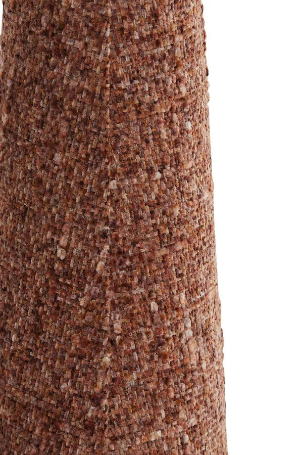 Shade round conical 15-10,5-37,5 cm OSIRE burgundy