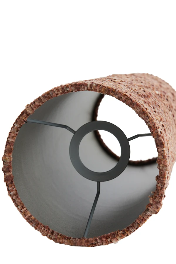 Shade round conical 15-10,5-37,5 cm OSIRE burgundy