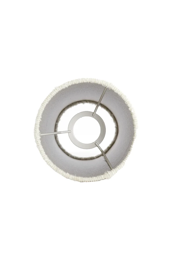 Shade round conical 15-10,5-37,5 cm ORURO white