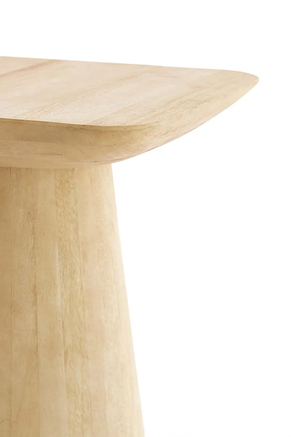 Side table 45x45x59 cm DEGO matt natural