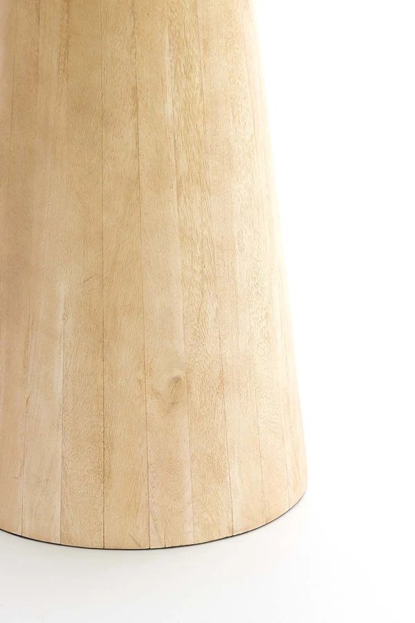 Side table 45x45x59 cm DEGO matt natural