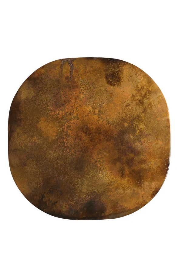 Side table 45x45x59 cm ABALA copper-bronze