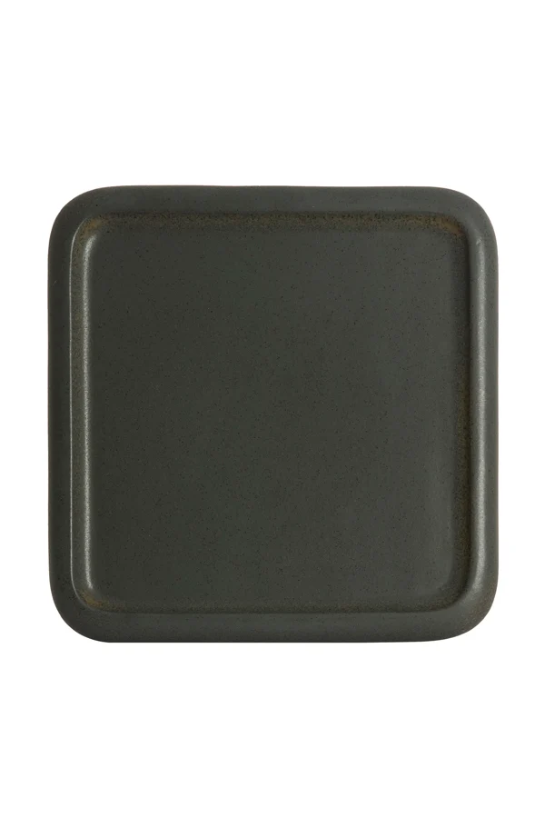Side table 45x45x54 cm LUARCA ceramics matt black