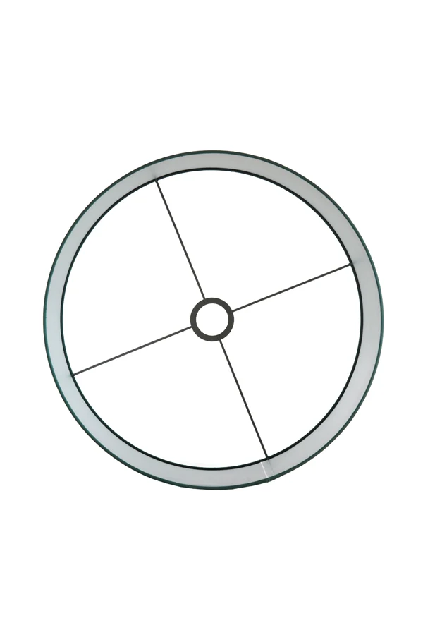 Shade cylinder 40-40-30 cm IMANI green