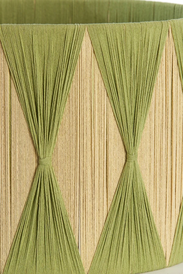 Shade cylinder 40-40-30 cm HANNAH green+mint green