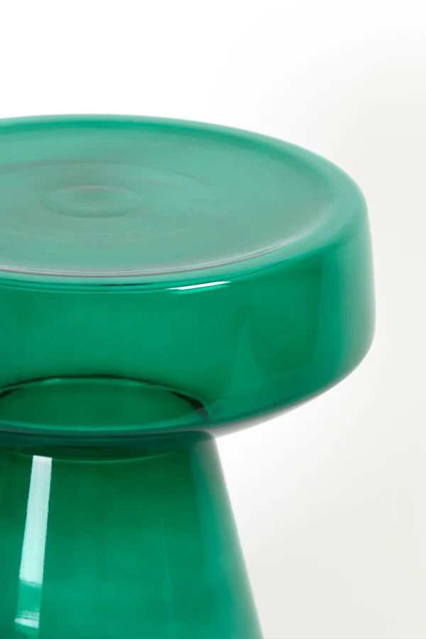 Side table 37x44 cm DAKWA glass green