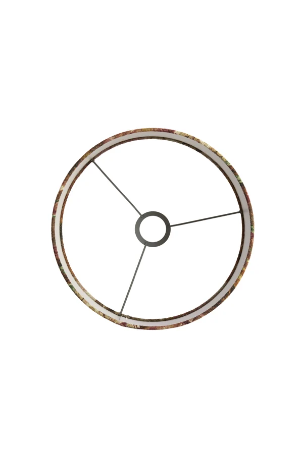 Shade cylinder 30-30-21 cm ROSEWOOD white