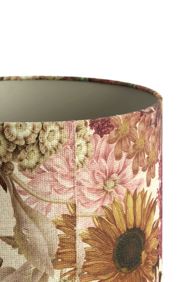 Shade cylinder 30-30-21 cm ROSEWOOD white