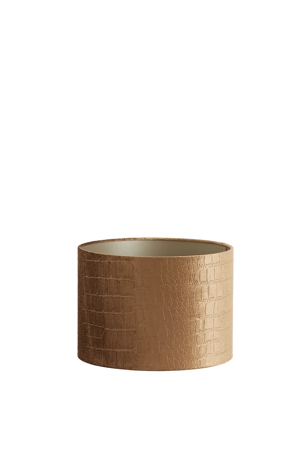 Shade cylinder 30-30-21 cm PRAYA brown
