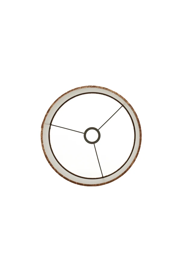 Shade cylinder 30-30-21 cm PRAYA brown