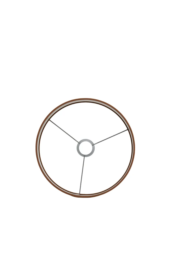 Shade cylinder 30-30-21 cm PENNY brown
