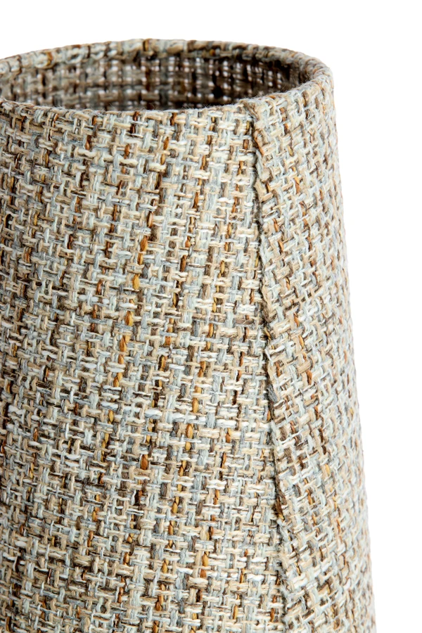 Shade round conical 15-10,5-37,5 cm OKAVI light brown