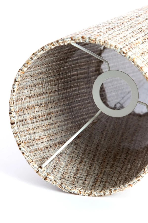 Shade round conical 15-10,5-37,5 cm OKAVI light brown